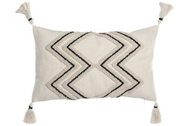 DKD Home Decor Cushions ch1c25 Cojin 50 x 12 x 30 cm (2 Unidades) Algodon Poliester