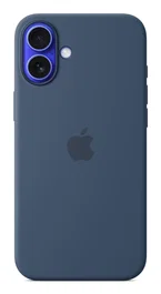 Apple Funda de Silicona con MagSafe para iPhone 16 Plus - Azul denim