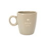 Home Deco Factory Taza Espresso 100 ml con mensaje, Colección Cocooning
