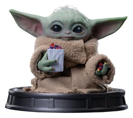 Iron Studios The Mandalorian & Grogu Grogu Collection Estatua Grogu Popcorn Time