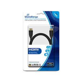 MediaRange MRCS156 Cable HDMI High Speed 1,8m Negro