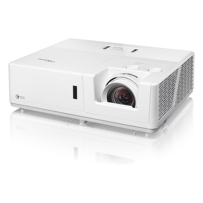Optoma ZK708T Proyector Laser 4K UHD con Relación de Contraste 300.000:1 y Ratio de Proyección 1.2 - 1.92:1 con HDMI