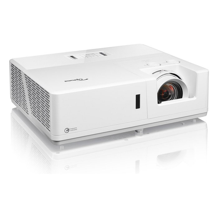 Optoma ZK708T Proyector Laser 4K UHD con Relación de Contraste 300.000:1 y Ratio de Proyección 1.2 - 1.92:1 con HDMI