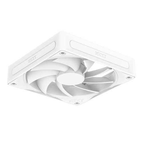 NZXT RF-Q12SF-W2 Ventilador para Ordenador de 12 cm, Rodamiento Dinámico Fluido, 1700 RPM, Blanco