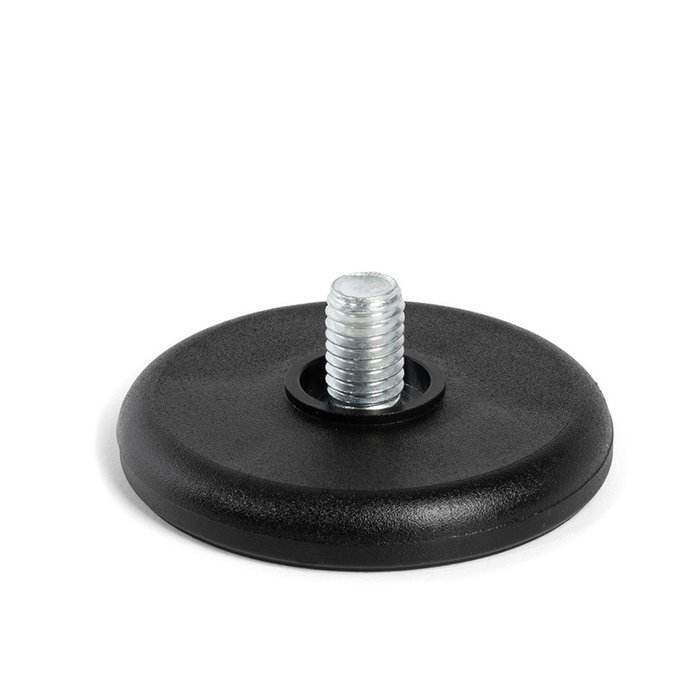 HERRAJES ALK Pie Nivelador Toni Ø50 M8X10 Negro HERRAJES ALK Pie Nivelador Toni Ø50 M8X10 Negro