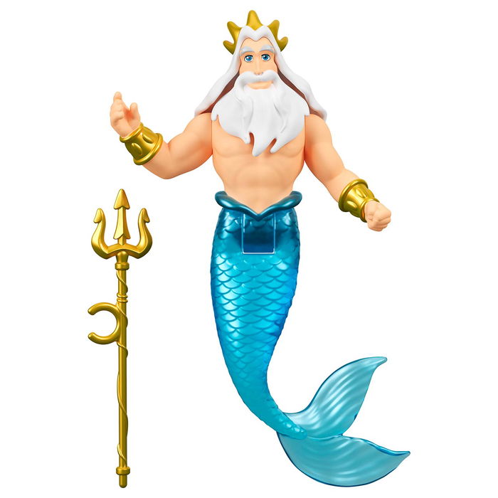 Mattel Conjunto Personajes La Sirenita Jhg84 Disney Princess Ariel, Eric, Tritón y Úrsula