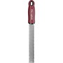 Microplane Premium Classic Rallador Pomegranate Red con hoja de acero inoxidable