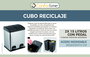 Confortime Cubo Reciclaje con Pedal 2x15L - 36x41x47.5 cm