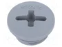 LAPP Tapón SKINDICHT® M12 1,5 IP68 Gris Oscuro