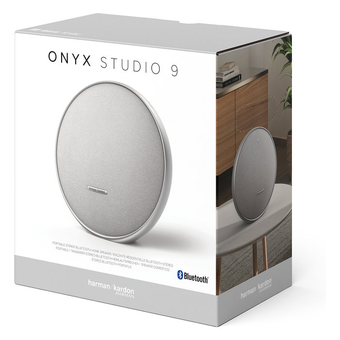 Harman/Kardon Onyx Studio 9 Altavoz Bluetooth Portátil 3.0 Canales 50 W, Gris - Altavoz Stereo con Batería Harman/Kardon Onyx Studio 9 Altavoz Bluetooth Portátil 3.0 Canales 50 W, Gris - Altavoz Stereo con Batería