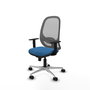 PIQUERAS Y CRESPO Silla de oficina Cilanco Azul claro y Gris