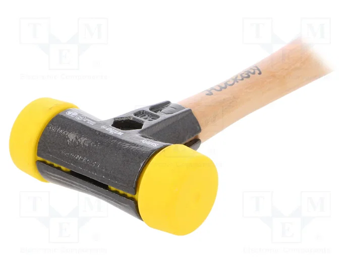 WIHA Martillo de montaje redondo con acolchado de seguridad