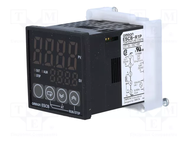 OMRON E5CB-R1P Regulador de temperatura Pt100 100-240V AC OMRON E5CB-R1P Regulador de temperatura Pt100 100-240V AC