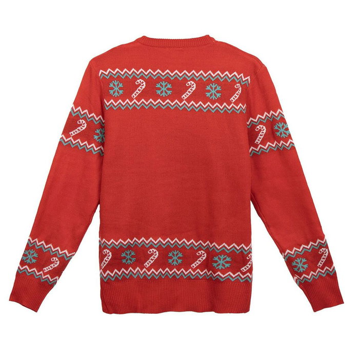 Cerdá Jersey de Punto Navideño Stitch XL Rojo