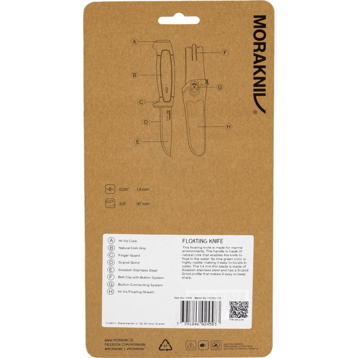 Morakniv Floating Knife Lime Morakniv Floating Knife Lime