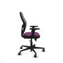 PIQUERAS Y CRESPO Silla de oficina Jorquera Sincro/Traslack Morado y Gris