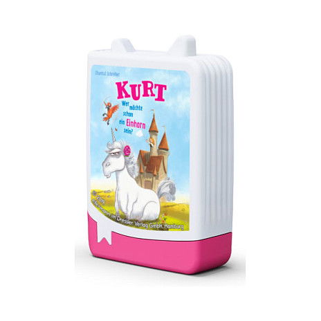 Tonies Caja Musical con Figura Tonie BT Kurt, Einhorn wider Willen - Band 1, 8 Cuentos, 71 Min, Multicolor, para Niños +5 Años, Ref. 11002700