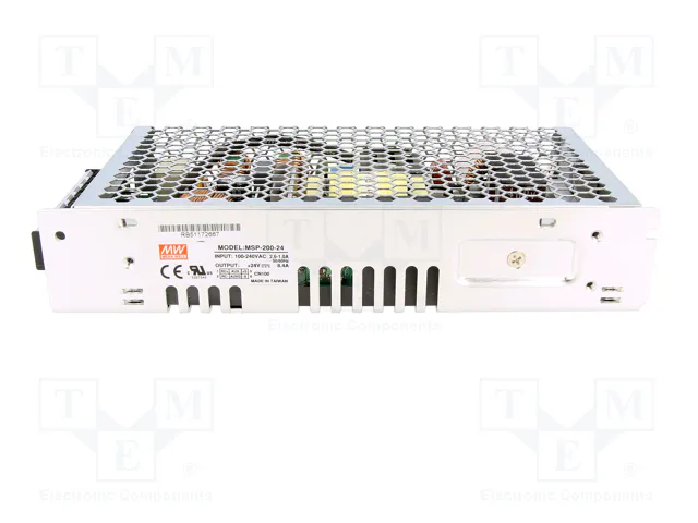 MEAN WELL MSP-200-24 201,6W 24VDC MEAN WELL MSP-200-24 201,6W 24VDC