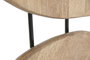 DKD Home Decor Decoración de Pared Abstracto Mango y Metal