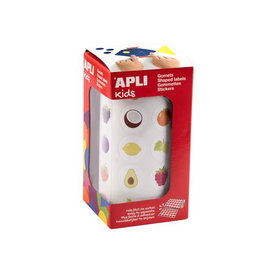 APLI Rollo de Gomets de Frutas 20mm 900 uds.