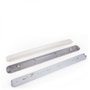Pack 4 Equipo Estanco Para Dos Tubos Leds 1200Mm Abs/Pc clips acero inoxidable