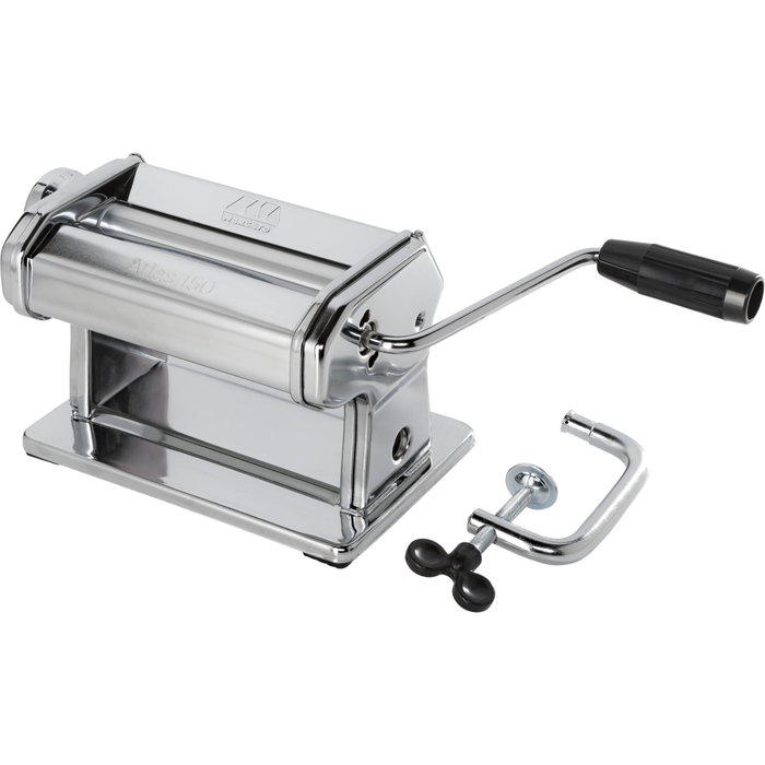 Marcato Atlas 150 Roller pasta machine, Silver Marcato Atlas 150 Roller pasta machine, Silver