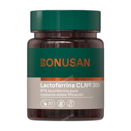 BONUSAN Lactoferrina CLN 300, 30 cápsulas