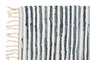 DKD Home Decor Alfombra Chindi Azul y Blanco 120x180 cm