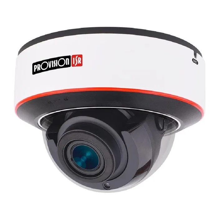 Provision DAI-320IPE-MVF Cámara IP Domo 2MP H.265 Varifocal 2.8-12mm, IR 40m, POE, IP67, Audio, Detección Facial, IK10