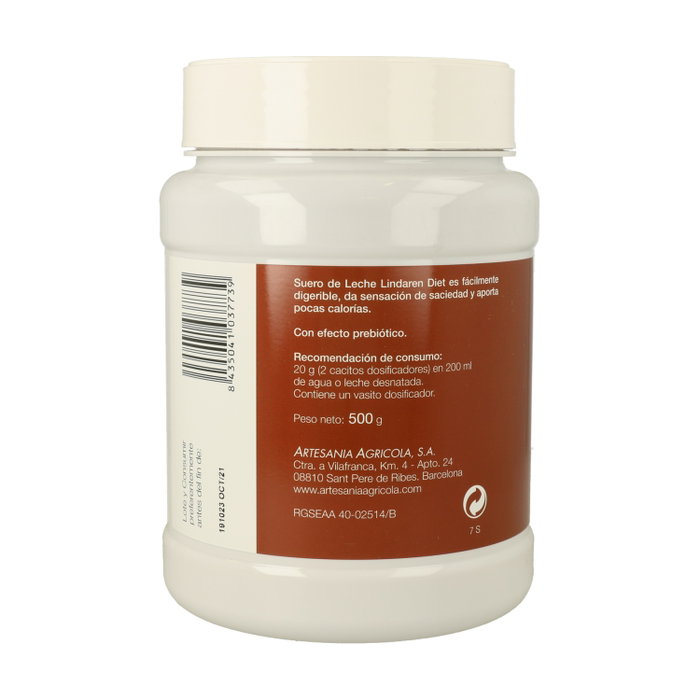 Plantis Lindaren Suero de Leche Chocolate 500 g