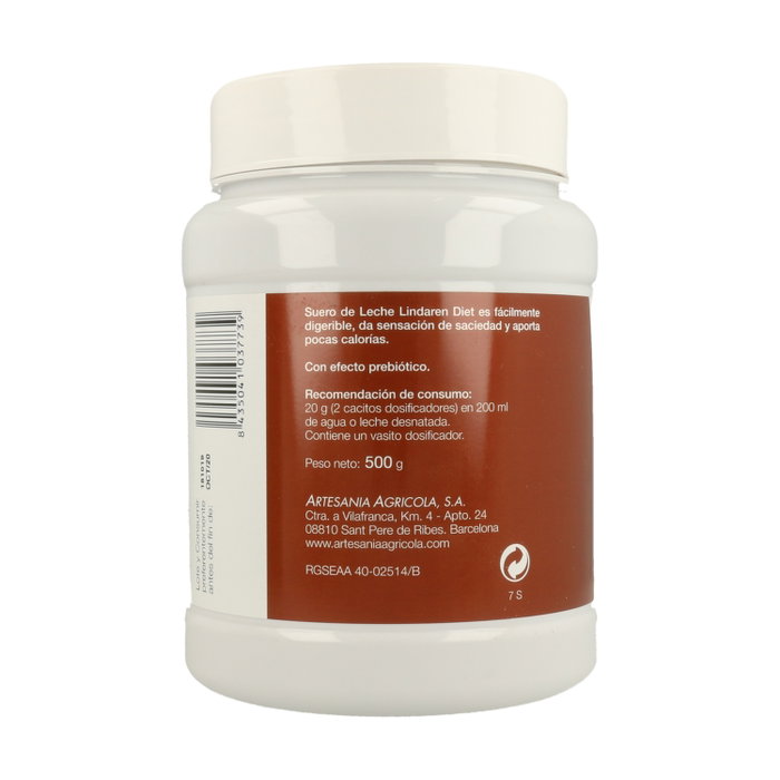 Plantis Lindaren Suero de Leche Chocolate 500 g