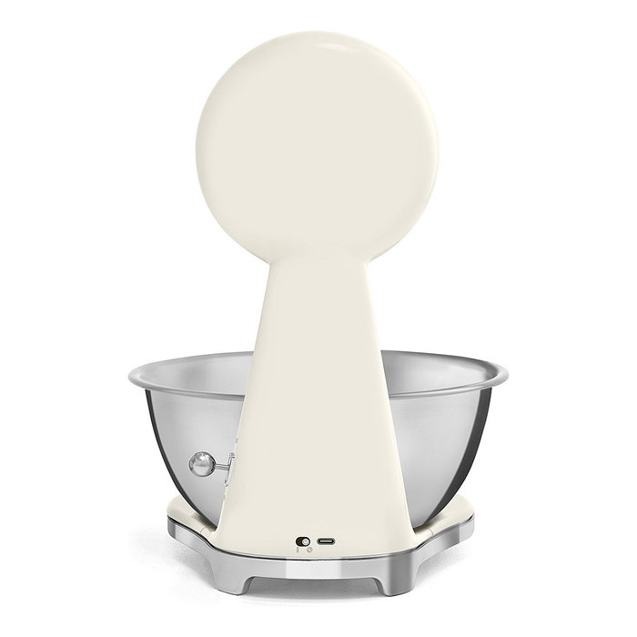 Smeg Báscula electrónica KSF01CRWW estilo 50's en color crema Smeg Báscula electrónica KSF01CRWW estilo 50's en color crema