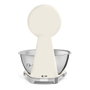 Smeg Báscula electrónica KSF01CRWW estilo 50's en color crema
