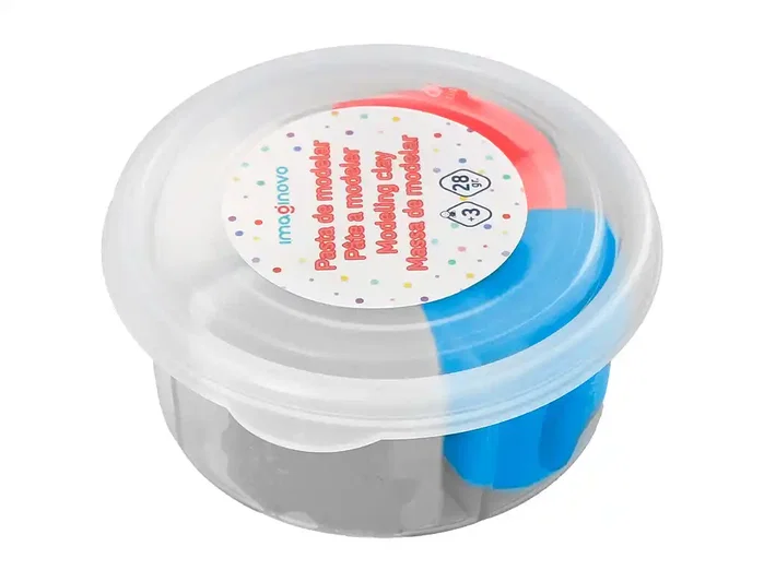 Imaginovo Set de Pasta para Modelar de Secado al Aire con Colores Surtidos e Instrucciones de Unicornio
