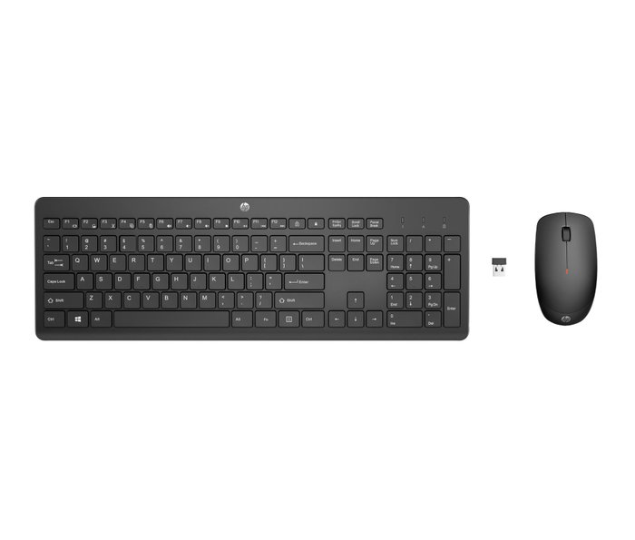 HP 230 Wireless Mouse and Keyboard Combo - German HP 230 Wireless Mouse and Keyboard Combo - German