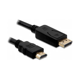 DeLOCK Cable Displayport a HDMI 1m Negro