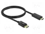 DeLOCK Cable DisplayPort 1.1 a High Speed HDMI-A 1 m Negro