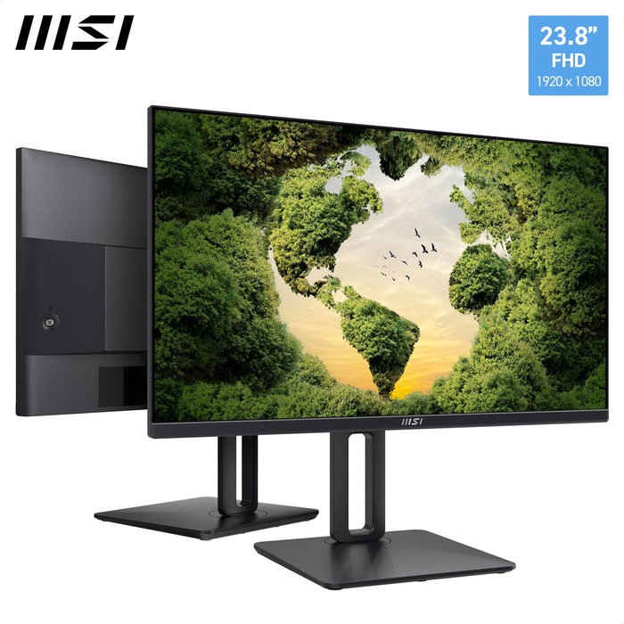 MSI Pro MP245PG Monitor 23.8 Pulgadas Full HD IPS 100Hz Negro MSI Pro MP245PG Monitor 23.8 Pulgadas Full HD IPS 100Hz Negro