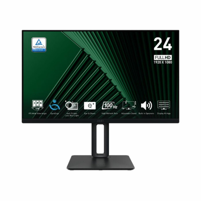 MSI Pro MP245PG Monitor 23.8 Pulgadas Full HD IPS 100Hz Negro MSI Pro MP245PG Monitor 23.8 Pulgadas Full HD IPS 100Hz Negro