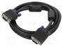 DeLOCK Cable VGA 2m Macho-Macho Negro