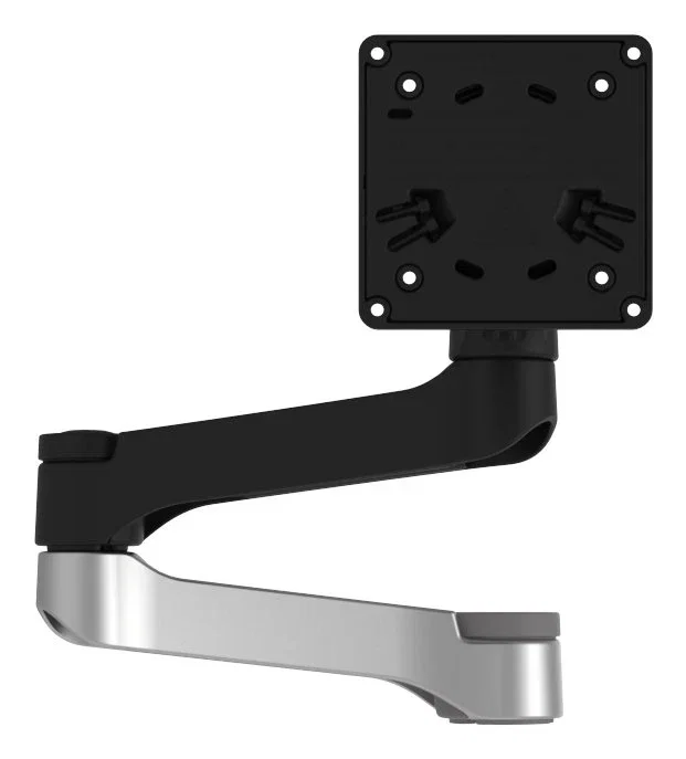 R go tools RGOVLZE4SI Soporte para Monitor 81,3 cm (32'') Negro, Plata