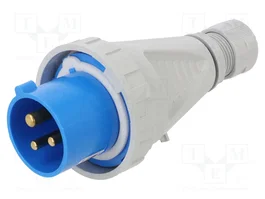 SEZ DK Enchufe Macho 16A IEC 60309 Azul