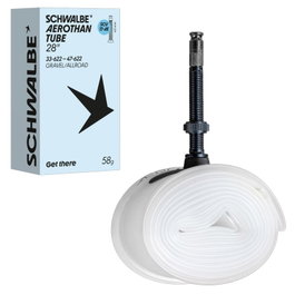 Schwalbe Aerothan Cámara de TPU con Válvula de Aluminio 40 mm ETRTO 33/47-622 para Gravel