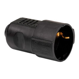 Simon Base aérea schuko 2p+t 16a 250v~ negra