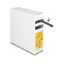 DeLOCK Tubo Termorretráctil 5 m x 6 mm Negro con Adhesivo Interior, Relación Contracción 4:1, Poliolefina, 70-125 °C - Caja