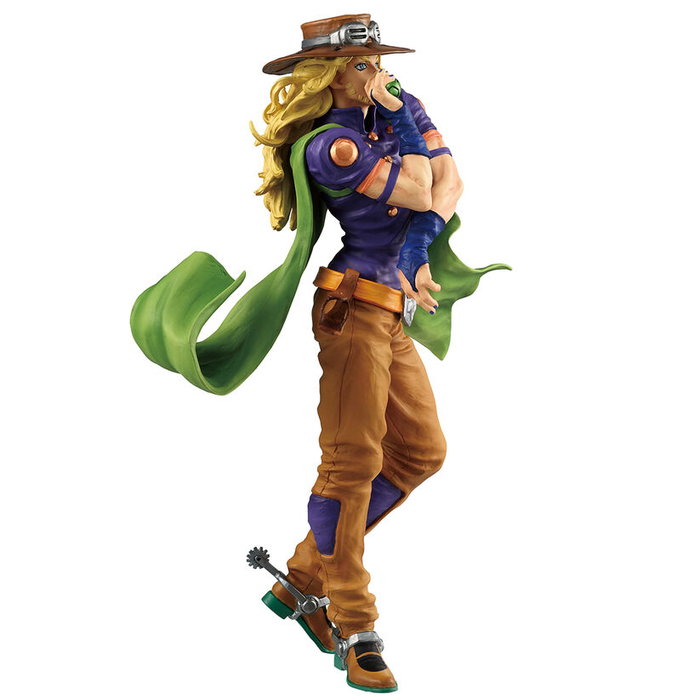 BANPRESTO Figura Ichibansho Gyro Zeppeli Steel Ball Run Jojos Bizarre Adventure 25cm