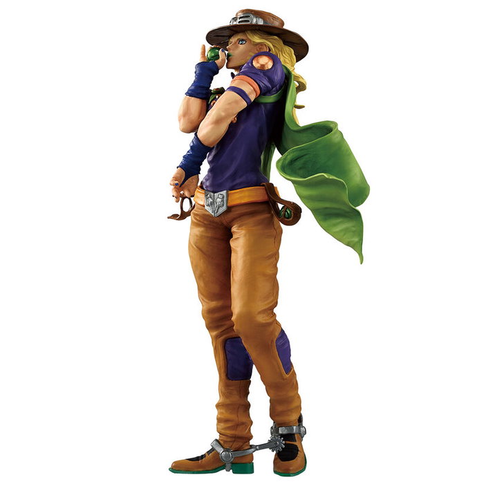 BANPRESTO Figura Ichibansho Gyro Zeppeli Steel Ball Run Jojos Bizarre Adventure 25cm