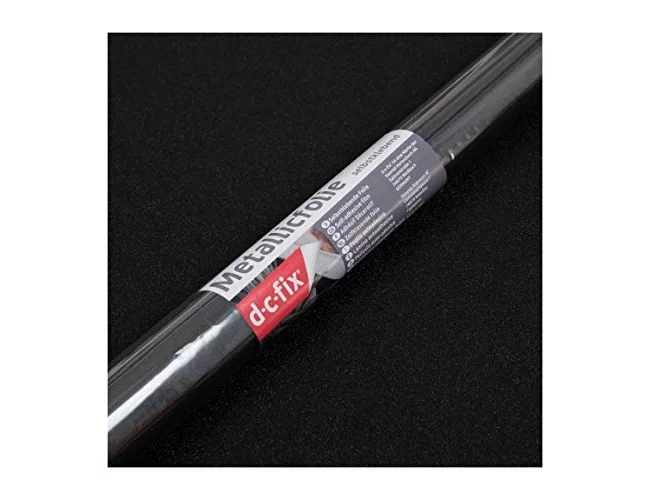 D-c-fix Rollo de papel autoadhesivo negro metal brillo 45 cm x 1,5 m D-c-fix Rollo de papel autoadhesivo negro metal brillo 45 cm x 1,5 m