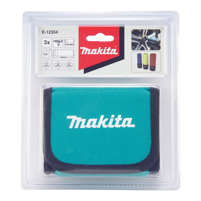 Makita E-12354 Juego de llaves de vaso de 3 piezas 1/2