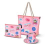 Barbie Gorro Infantil Bucket Malibu Rosa